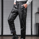 ◎メンズ ラム レザー パンツ 本革 [WOOYOO]