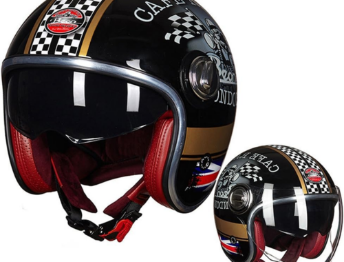 バイク ハーレー ヴィンテージ ジェット ヘルメット Bihr
