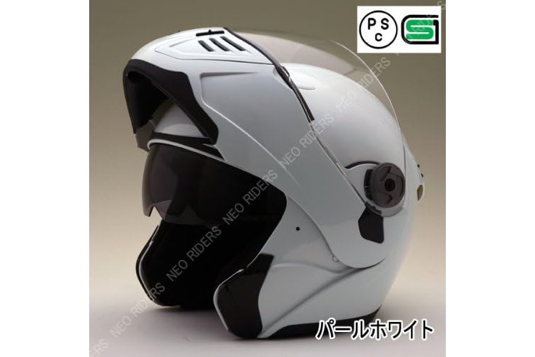 バイク システム ヘルメット FX8 Wシールド ネオライダース NEORIDERS