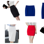 ◎レディース タイトスカート ミニ・膝丈 Bスリット/ファスナー イノヤ