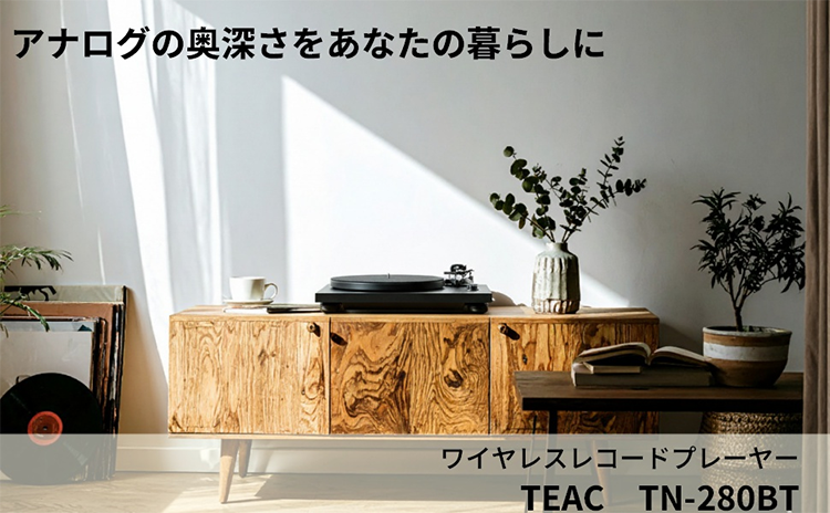 オーディオ レコードプレーヤー TN-280BT TEAC ティアック