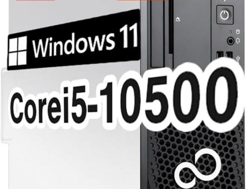 中古 デスクトップパソコン PC 富士通 FMV ESPRIMO D7010/F Windows11 CPU 10世代 Core i5-10500 メモリ 16GB SSD 256GB 無線LAN モニター なし MS Office 2021