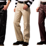 ◎メンズ ライダースレザーパンツ 本革  Liugoo Leathers