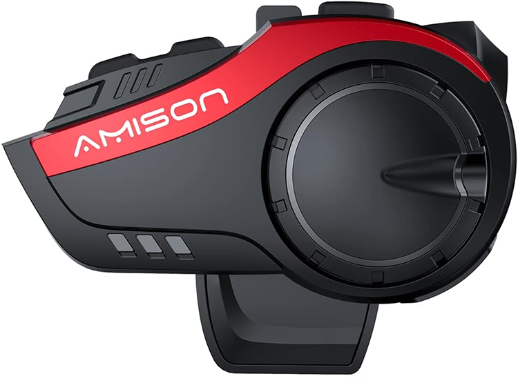 バイク インカム 通信 ヘルメット装着 同時通話 接続10人 G10 Amison